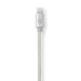 Nedis Lightning Cable - USB 2.0, Apple Lightning 8-Pin, USB-C Male, Aluminium / Silver - Cover Window Box