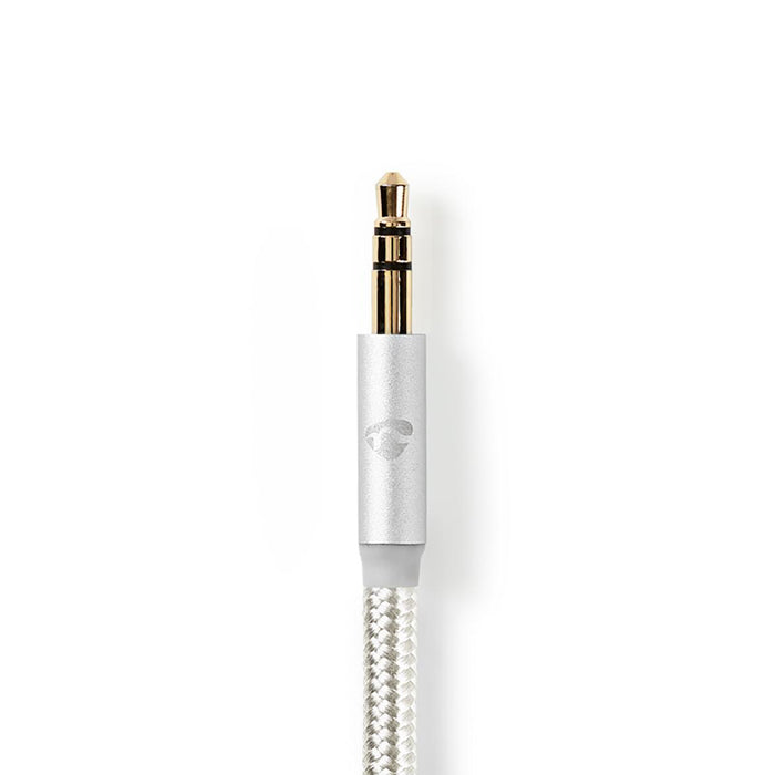 Nedis Lightning Adapter - Apple Lightning 8-Pin, 3.5 mm Male, Gold Plated, Round - Nylon