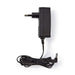 Nedis CCTV Power Adapter - 2.0 A, 12 V DC, 5.5 x 2.1 mm Male, 1.50 m - Black