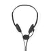 Nedis PC Headset - On-Ear, Stereo, 2x 3.5 mm, Fold-Away Microphone - Black