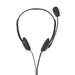 Nedis PC Headset - On-Ear, Stereo, 2x 3.5 mm, Fold-Away Microphone - Black