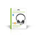 Nedis PC Headset - On-Ear, Stereo, Bluetooth, Fold-Away Microphone - Black