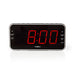 Nedis Digital Alarm Clock Radio - LED Display, 1x 3.5 mm Audio Input, Time projection, Number of alarms: 2 - Black