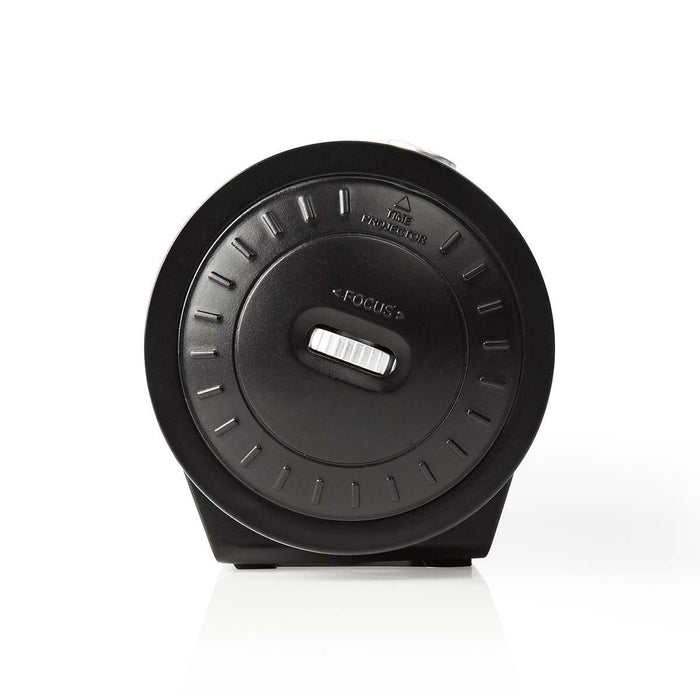 Nedis Digital Alarm Clock Radio - LED Display, Time projection, AM / FM, Number of alarms: 2 - Black