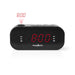 Nedis Digital Alarm Clock Radio - LED Display, Time projection, AM / FM, Number of alarms: 2 - Black