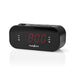 Nedis Digital Alarm Clock Radio - LED Display, Time projection, AM / FM, Number of alarms: 2 - Black