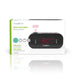 Nedis Digital Alarm Clock Radio - LED Display, Time projection, AM / FM, Number of alarms: 2 - Black