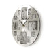 Nedis Wall Clock - Diameter: 400 mm - Metal - Silver, 