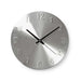 Nedis Wall Clock - Diameter: 300 mm - Metal - Silver, 