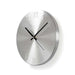 Nedis Wall Clock - Diameter: 300 mm - Metal - Silver, 