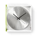 Nedis Wall Clock - Diameter: 300 mm - Metal - Silver, 