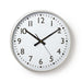 Nedis Wall Clock - Diameter: 380 mm - Plastic - Silver / White, 