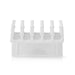 Nedis Cable Management - Cable Clip, Click and Go, 2 pcs, Polypropylene - White