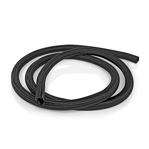 Nedis Cable Management - Sleeve, 1 pcs, Maximum cable thickness: 15 mm, Nylon - Black