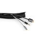 Nedis Cable Management - Sleeve, 1 pcs, Maximum cable thickness: 30 mm, Nylon - Black