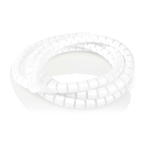 Nedis Cable Management - Spiral Sleeve, 1 pcs, Maximum cable thickness: 16 mm, PE - White