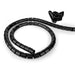 Nedis Cable Management - Spiral Sleeve, 1 pcs, Maximum cable thickness: 28 mm, PE - Black