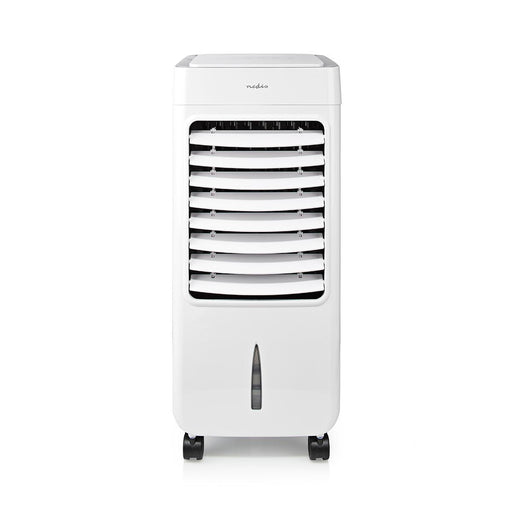 Nedis Mobile Air Cooler - Watertank capacity: 6 l, 3-Speed, 300 m³/h, Shut-off timer - Ionizing function