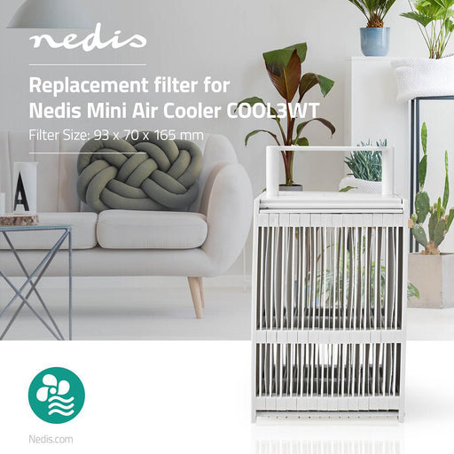 Nedis Air Cooler Replacement Filter - Suitable for: COOL3WT, 