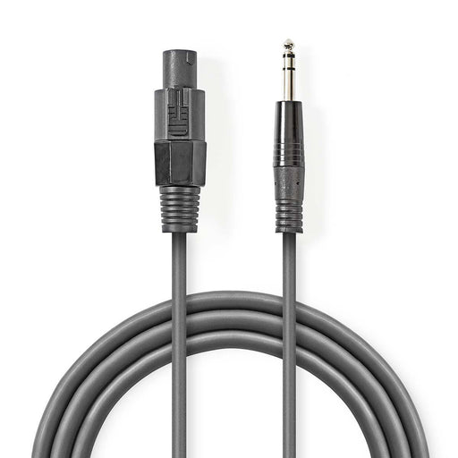 Nedis Speaker Cable - 48 x 0.20 mm, Copper, 10.0 m, Dark Grey - Gift Box