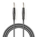 Nedis Stereo Audio Cable - 6.35 mm Male, 6.35 mm Male, Nickel Plated, Dark Grey - Carton Sleeve