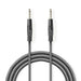 Nedis Mono Audio Cable - 6.35 mm Male, 6.35 mm Male, Nickel Plated, Round - PVC