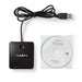 Nedis Card Reader - Smart Card (ID) - USB 2.0, 