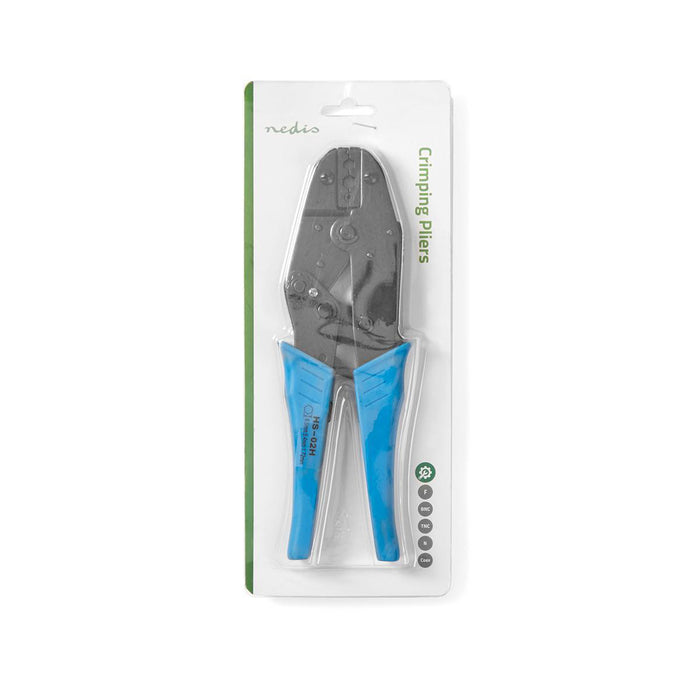 Nedis Crimp pliers - BNC / F / RG58 / RG59 - Plier - Black / Blue, 