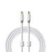 Nedis Coax Cable - IEC (Coax) Male, IEC (Coax) Female, Gold Plated, White - Polybag