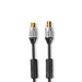 Nedis Coax Cable - IEC (Coax) Male, IEC (Coax) Female, Gold Plated, Anthracite - Clamshell