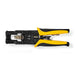 Nedis Antenna Cable Installation Tool - Crimp Plier Tool - Black / Yellow - ABS / Steel, 