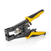 Nedis Antenna Cable Installation Tool - Crimp Plier Tool - Black / Yellow - ABS / Steel, 