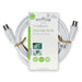 Nedis Coax Cable - IEC (Coax) Male, IEC (Coax) Female, Nickel Plated, White - Label