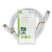 Nedis Satellite & Antenna Cable - F Male, IEC (Coax) Male, Nickel Plated, White - Label