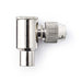 Nedis IEC (Coax) Connector - Angled, Male, Nickel Plated, 2 pcs - Envelope