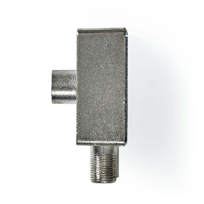 Nedis Satellite & Antenna Adapter - F Female / IEC (Coax) Male, IEC (Coax) Female, Nickel Plated, 1 pcs - Envelope