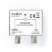 Nedis Satellite & Antenna Adapter - F Female / IEC (Coax) Male, IEC (Coax) Female, Nickel Plated, 1 pcs - Envelope