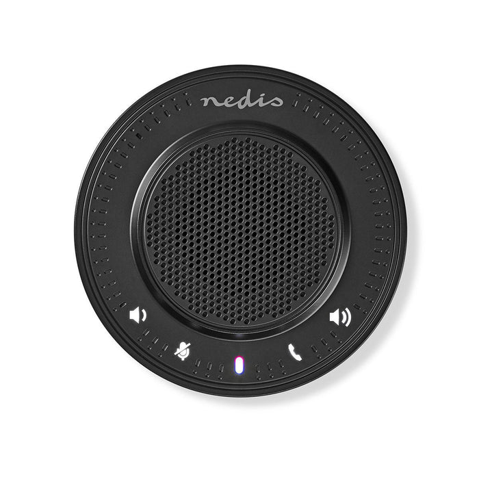 Nedis Conference Speaker - Peak power: 7.5 W, Power source type: USB Powered, Connection output: 1x 3.5 mm Audio Out, Connection output: 1x 3.5 mm Audio Out - Connection: USB 2.0