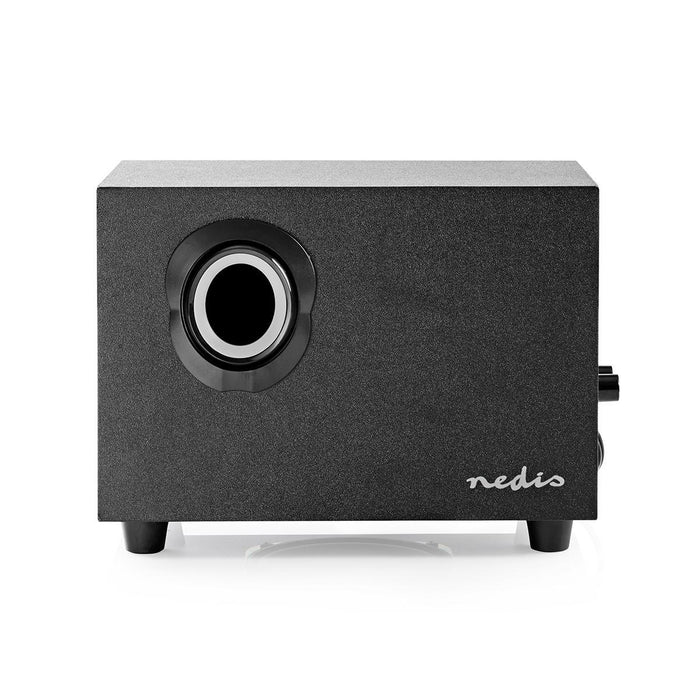 Nedis PC Speaker - 2.1, 33 W, 3.5 mm Male, USB Powered - Volume control