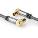 Nedis Coax Cable - IEC (Coax) Male, IEC (Coax) Female, Gold Plated, Grey / Gun Metal Grey - Cover Window Box