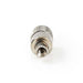 Nedis PL259 Connector - Straight, Male, Nickel Plated, 25 pcs - Envelope