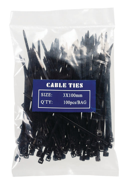 Fixapart Cable Ties 0.10 m Black