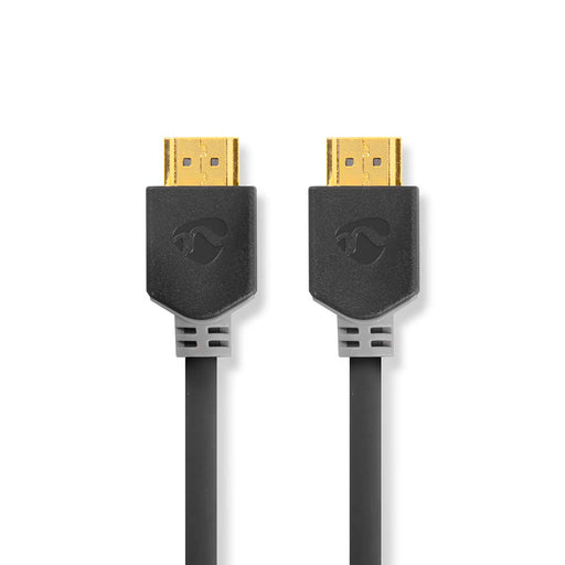 Nedis High Speed HDMI Cable with Ethernet - HDMI Connector, HDMI Connector, 4K@60Hz, Anthracite - Window Box