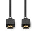 Nedis High Speed HDMI Cable with Ethernet - HDMI Connector, HDMI Connector, 4K@30Hz, Anthracite - Window Box