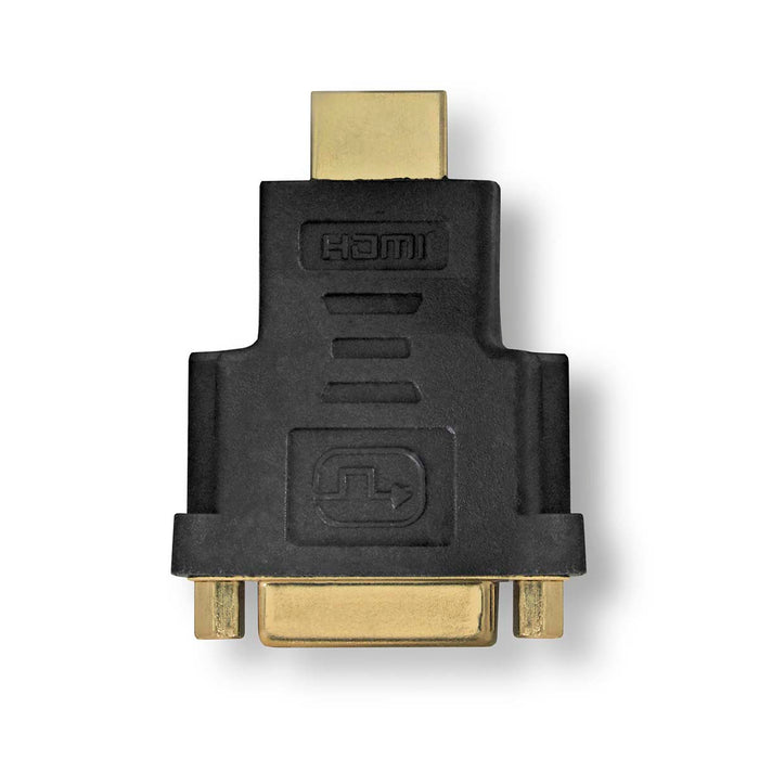 Nedis HDMI Adapter - HDMI Connector, DVI-D 24+1-Pin Female, Gold Plated, 1 pcs - Box