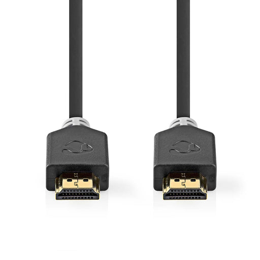 Nedis Ultra High Speed HDMI Cable - HDMI Connector, HDMI Connector, 8K@60Hz, Anthracite - Window Box