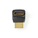 Nedis HDMI Adapter - HDMI Connector, HDMI Output, Gold Plated, 1 pcs - Box