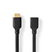 Nedis Ultra High Speed HDMI Cable - HDMI Connector, HDMI Female, 8K@60Hz, Black - Box