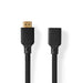 Nedis Ultra High Speed HDMI Cable - HDMI Connector, HDMI Female, 8K@60Hz, Black - Box