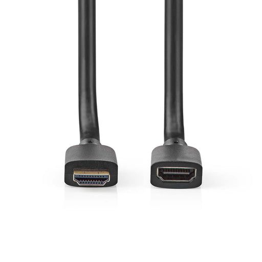 Nedis Ultra High Speed HDMI Cable - HDMI Connector, HDMI Female, 8K@60Hz, Black - Box